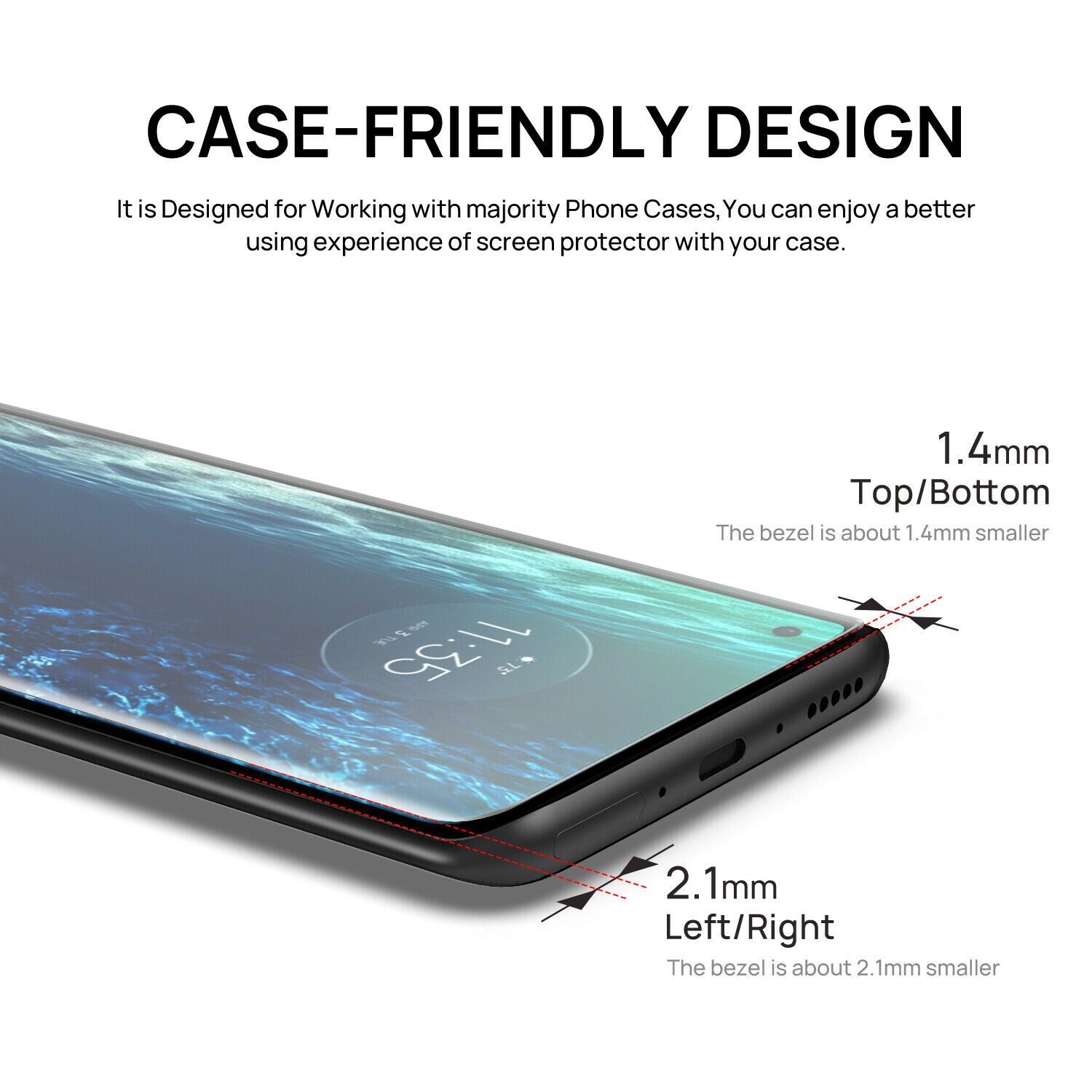 For Motorola Moto Edge 5G 9H UV Full Coverage HD Tempered Glass Screen Protector