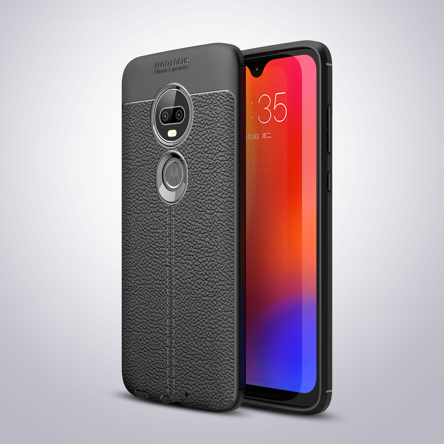 Motorola Moto G5s Plus  Carbon Fiber Case Cover