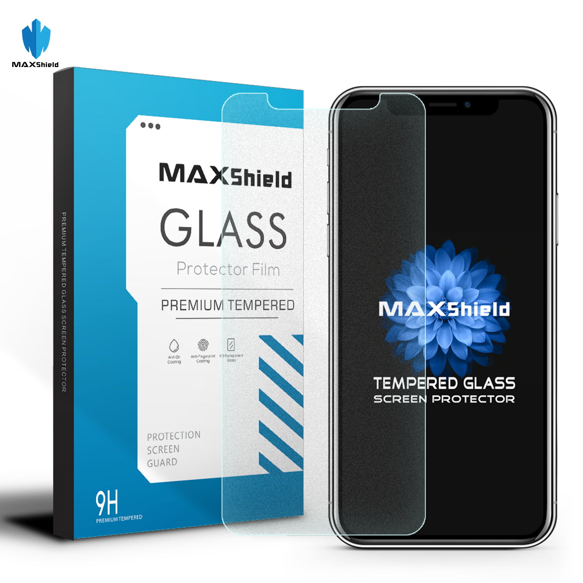 MAXSHIELD MATTE TEMPERED GLASS SCREEN PROTECTOR FOR APPLE iPhone X