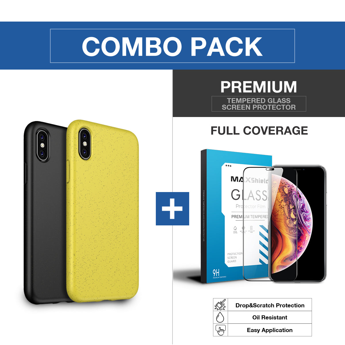 For iPhone XS MAX Shockproof Thin Soft Silicone Phone Back Cover Case