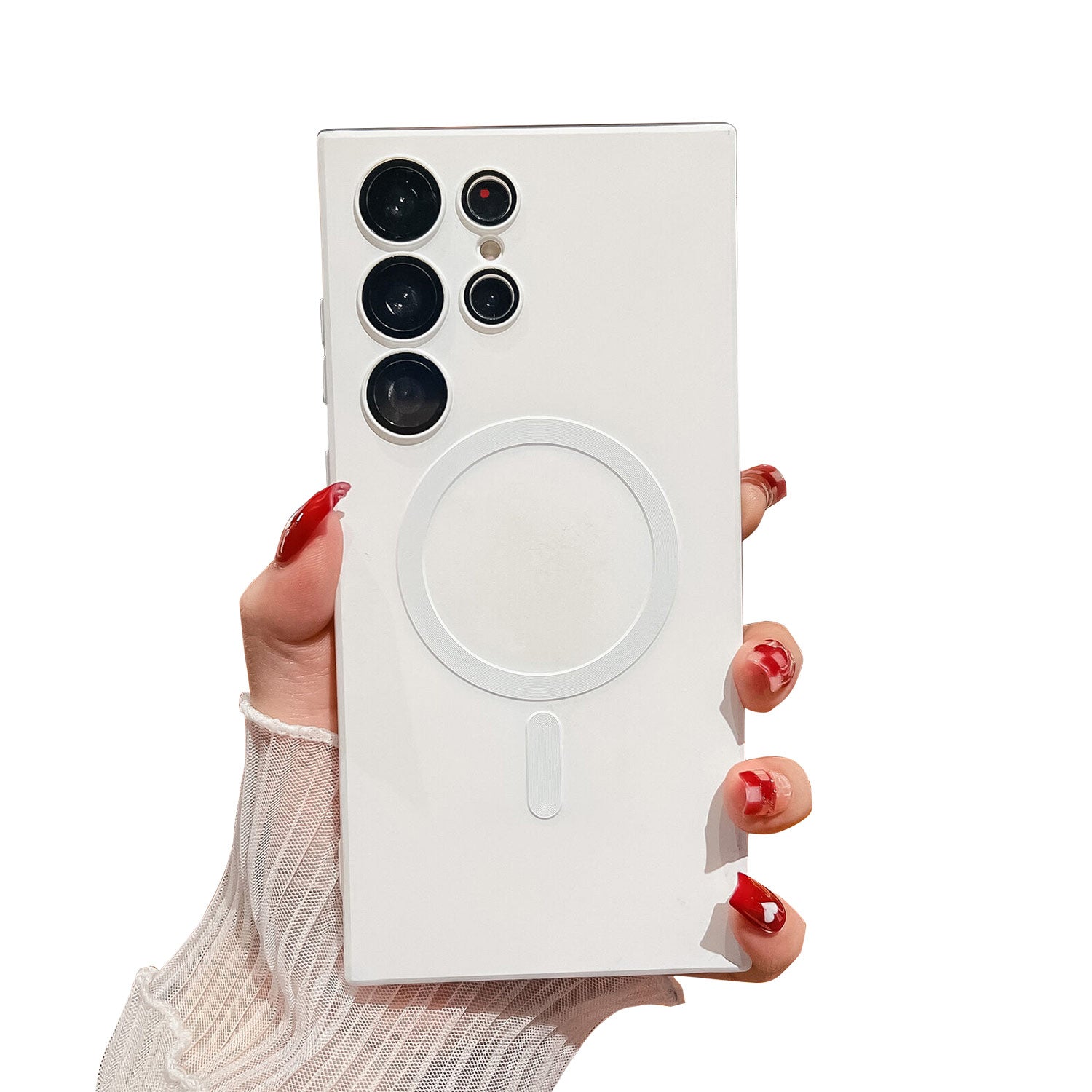 For Samsung Galaxy S24 Plus Ultra 5G Shockproof Mag Safe Case Cover