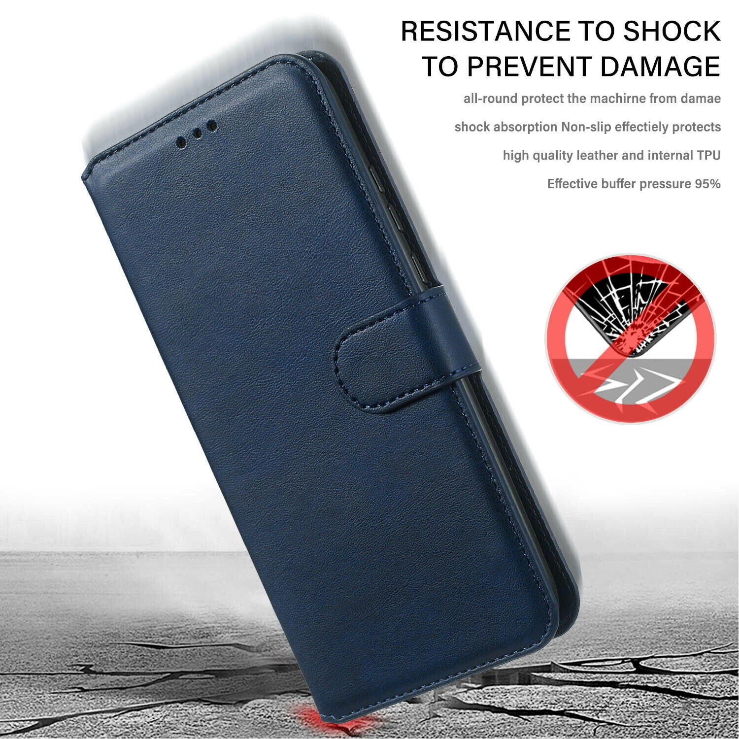 For LG  V40  Luxury Wallet Leather Case Card Slots Cover