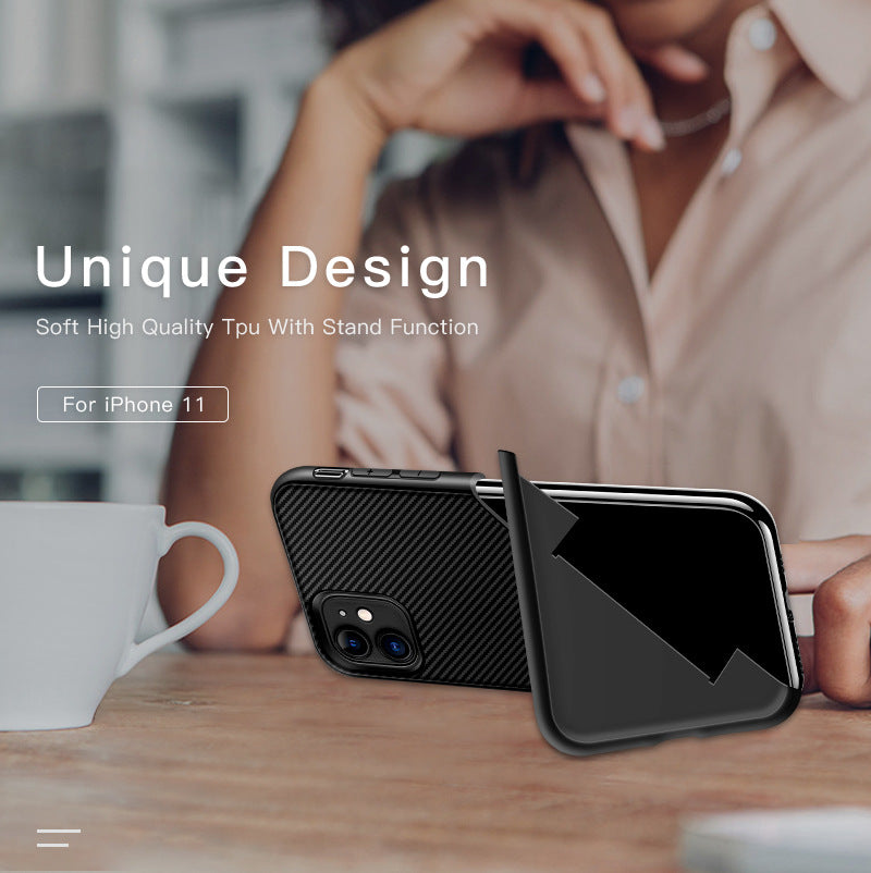 Origami PU Leather Stand Shockproof Sim Case for iPhone 11 Pro