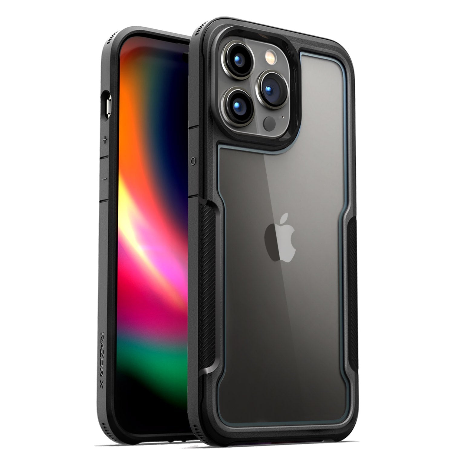 MAXSHIELD For iPhone 14 Pro 6.1inch Case，Heavy Duty Shockproof Clear Slim Clear Hard Case Cover