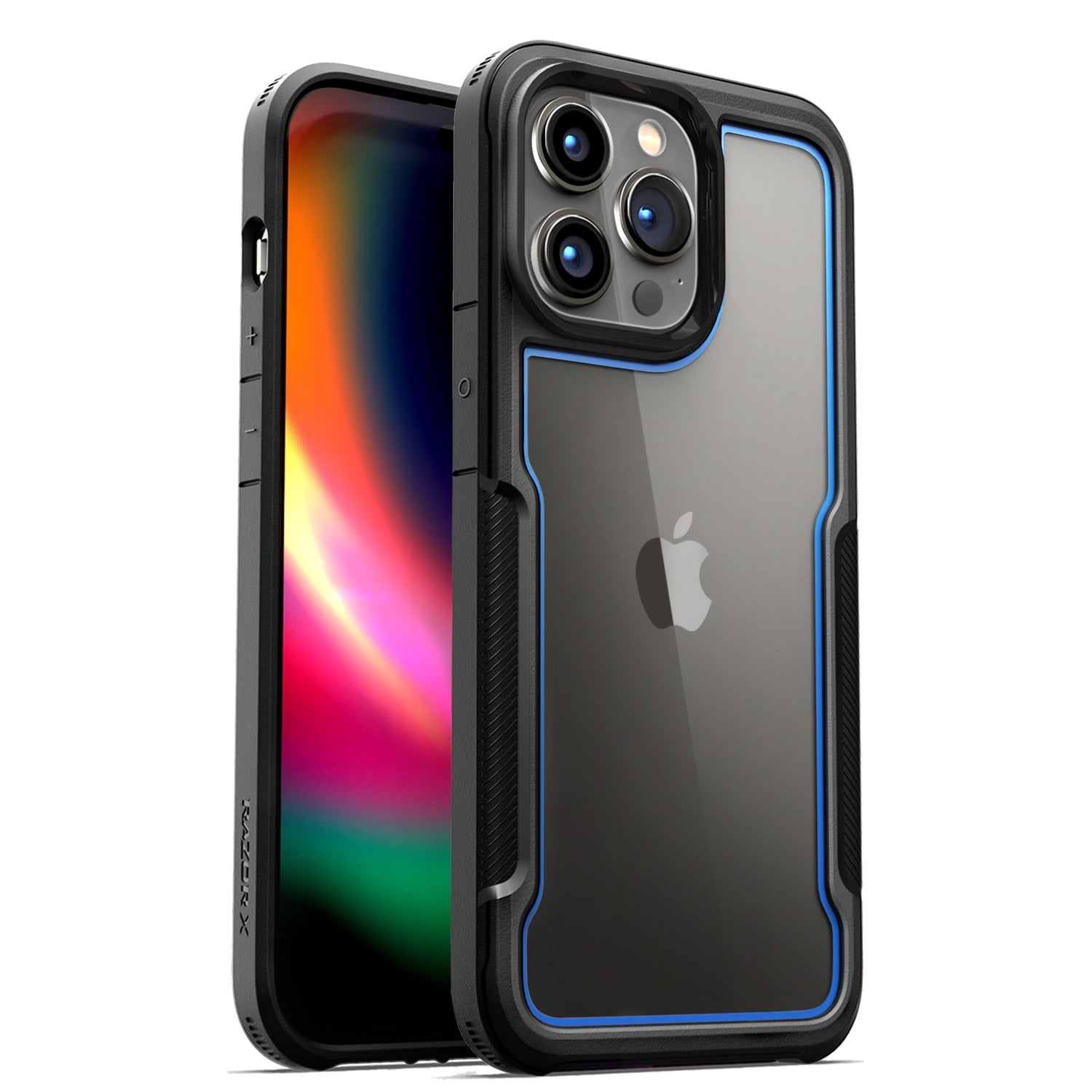 MAXSHIELD For iPhone 14 Pro Max 6.7inch Case，Heavy Duty Shockproof Clear Slim Clear Hard Case Cover