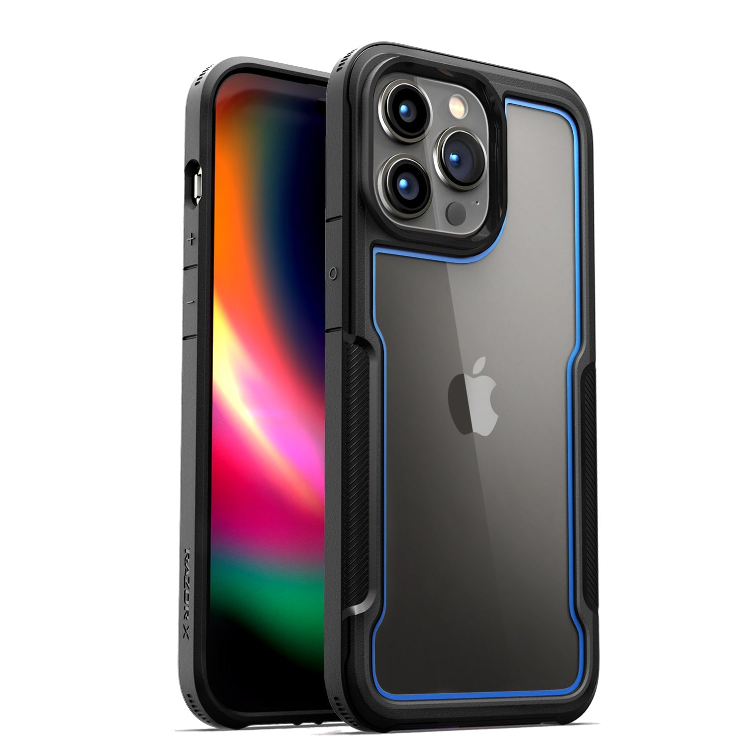 MAXSHIELD For iPhone 14 Pro Max 6.7inch Case，Heavy Duty Shockproof Clear Slim Clear Hard Case Cover