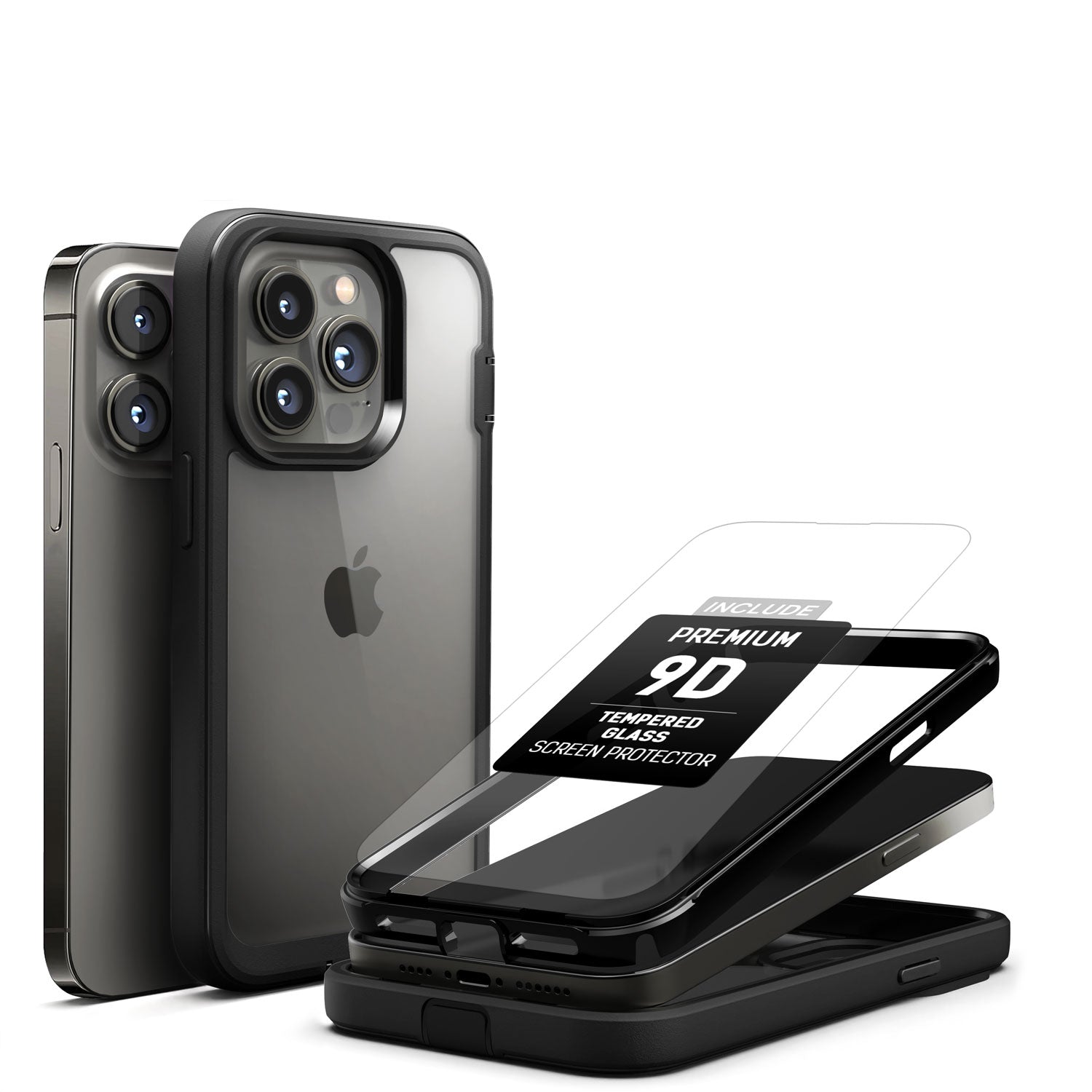 VERTECH For iPhone 14 Series Shockproof Heavy Duty Full-body Slim Case Cover