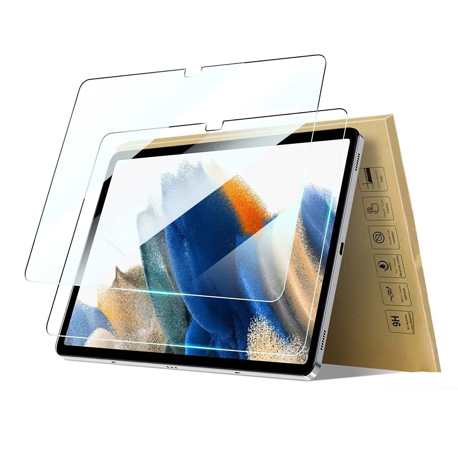 For Samsung Tab S8 Tempered Glass Screen Protector Full Cover