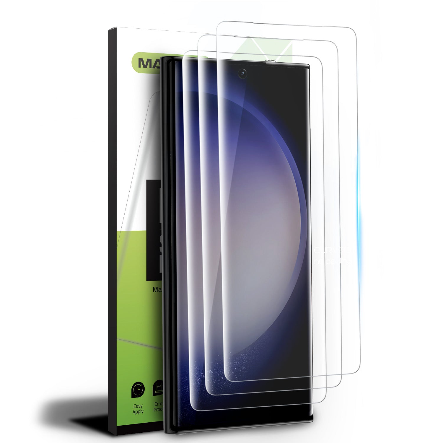 3x For Galaxy A73 A53 A33 A23 A14 A13 4G 5G A34 A54 Hydrogel Screen Protector