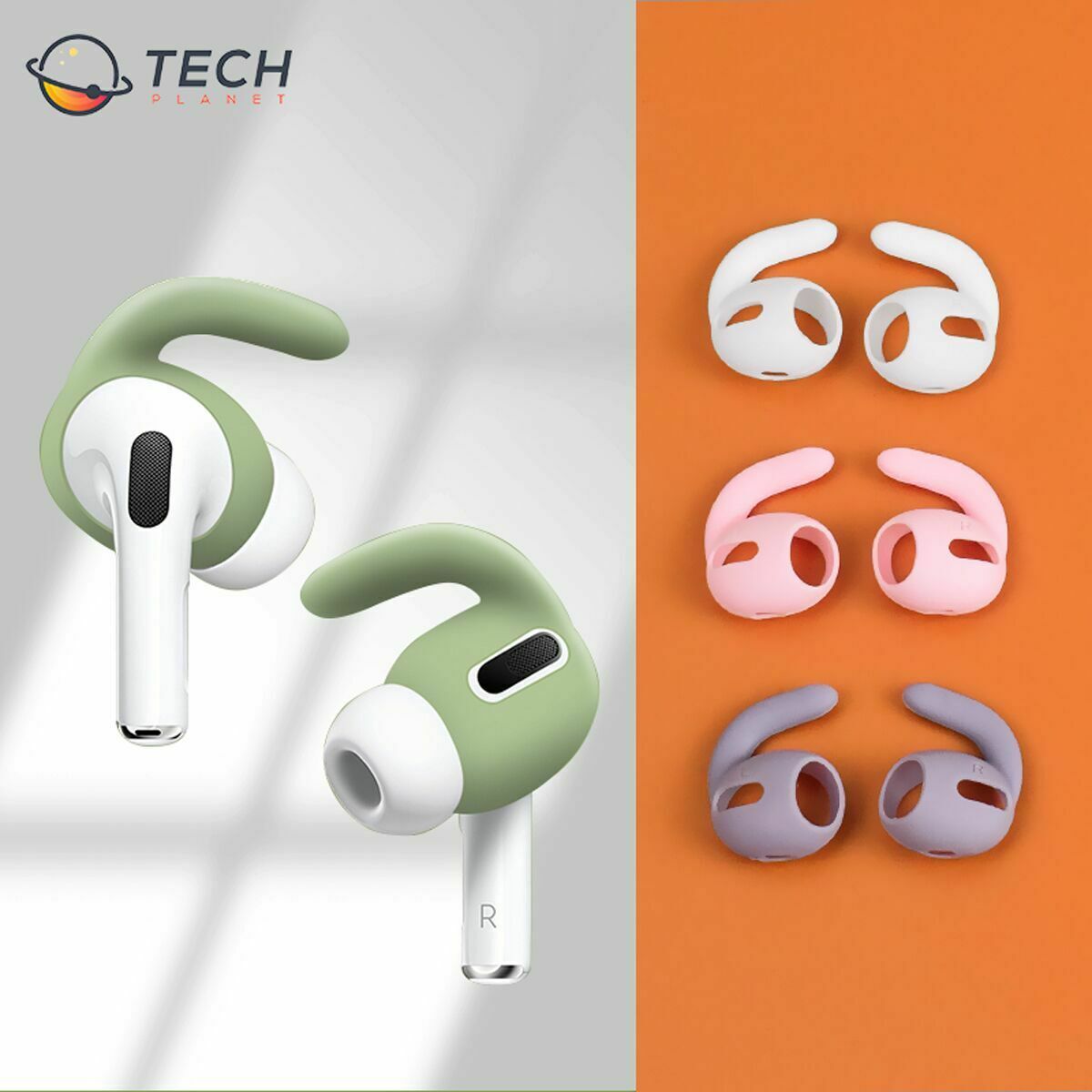 For AirPods Pro Ear Hooks Case Cover Secure Holder Earbuds Ear Tips Strap