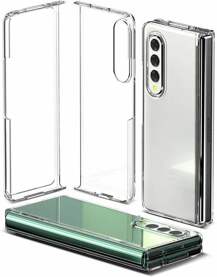 For Samsung Galaxy Z Fold 3 5G Case Premium Clear Heavy Duty Shockproof Cover