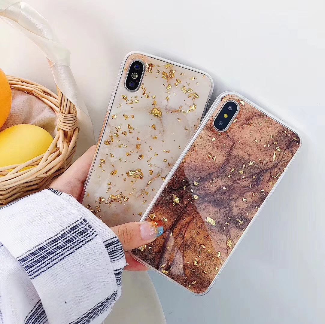 iPhone X Case Shockproof Tough Marble Soft Cover for Apple