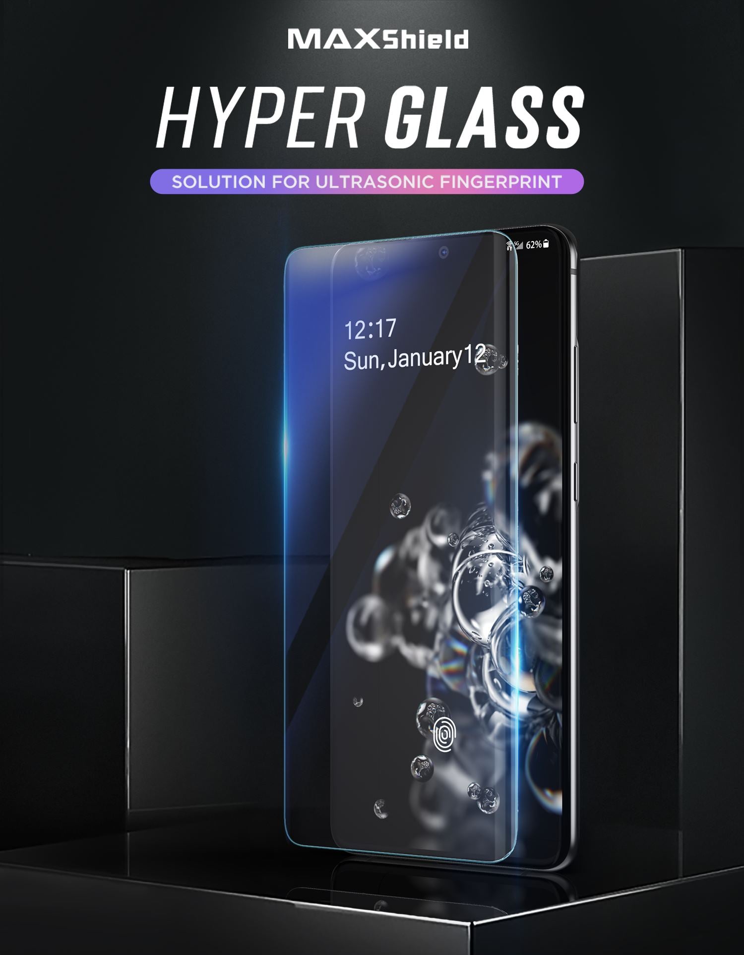 Samsung Galaxy S20 Plus Screen Protecto Tempered Full Cover UV Glass