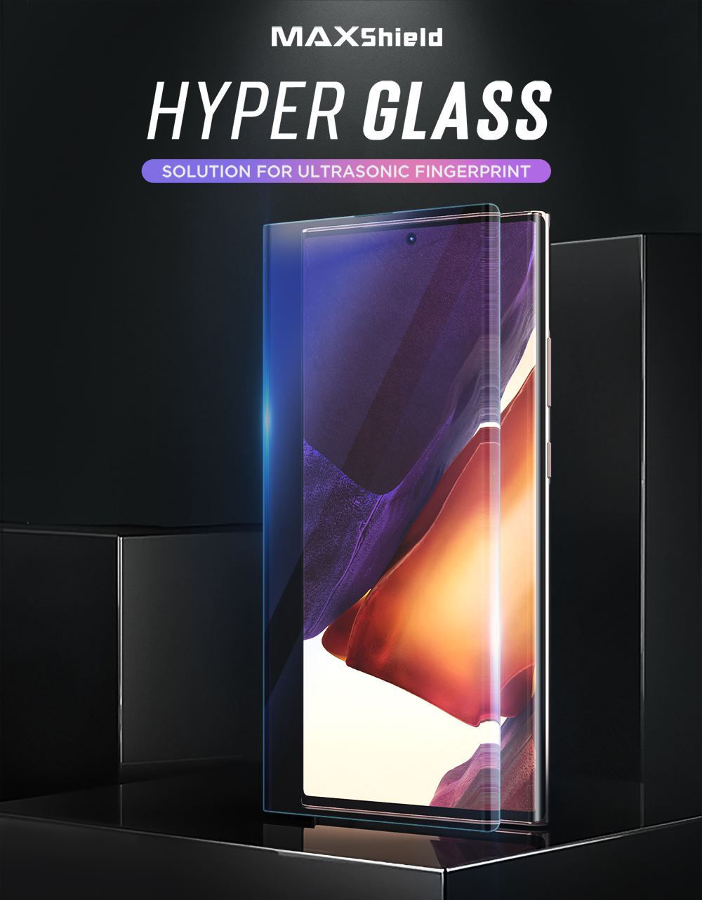 For Galaxy Note 20 Ultra 4G 5G Case Friendly UV Tempered Glass Screen Protector