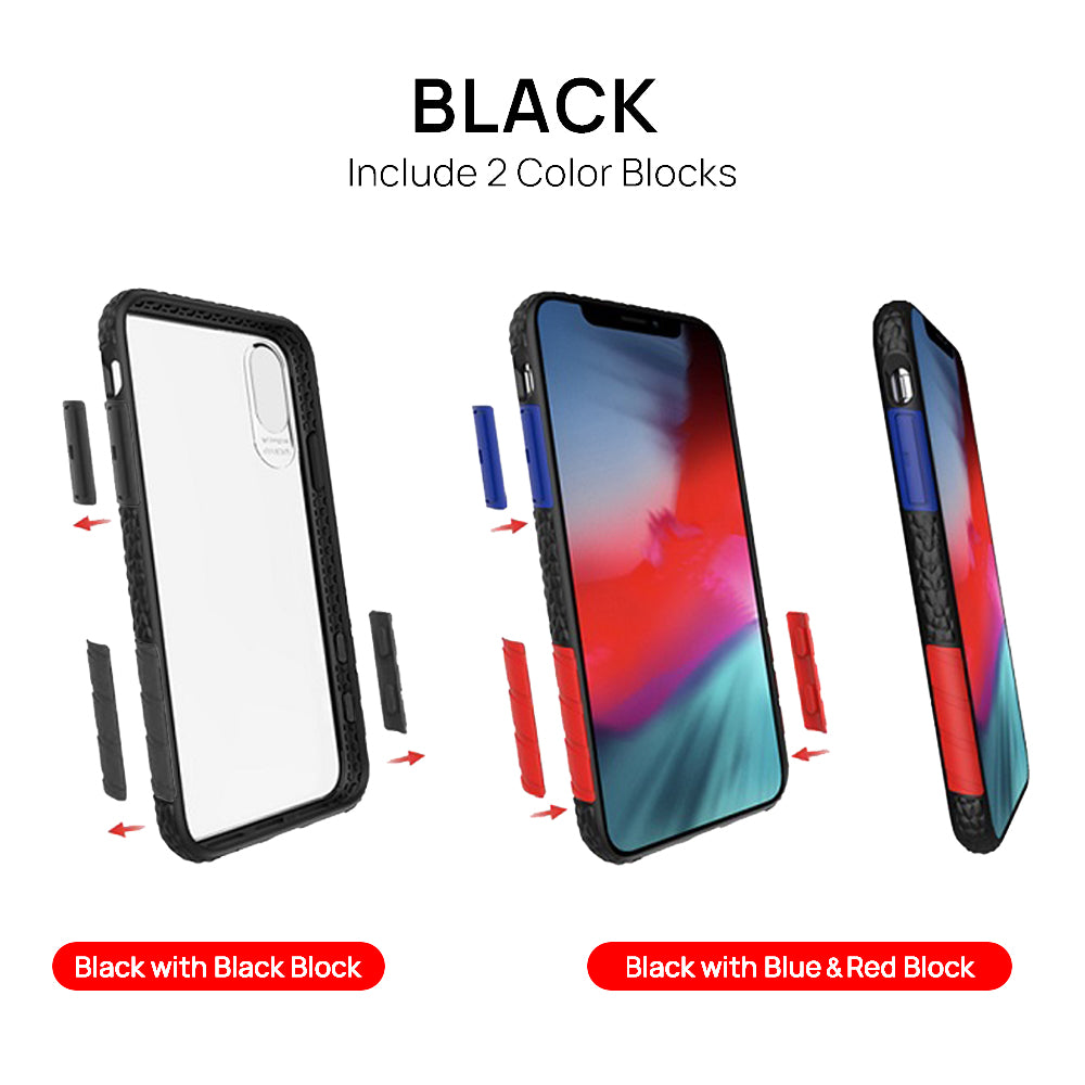 iPhone XR Case, Heavy Duty Shockproof Slim Clear Protection Cover