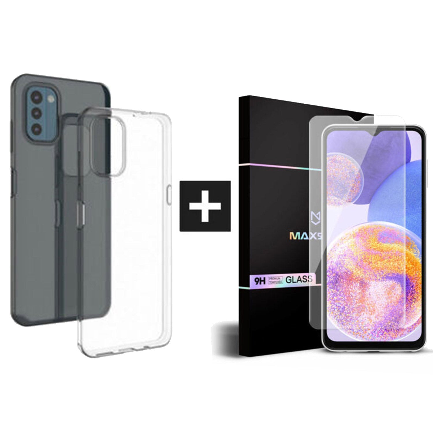 For Nokia C31 Clear Case Shockproof Slim Matte Cover