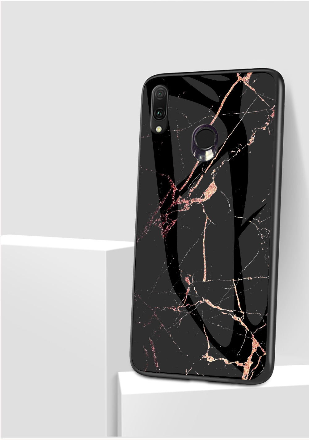 Samsung Galaxy A70 Case Clear Glass Duty Shockproof Slim Cover