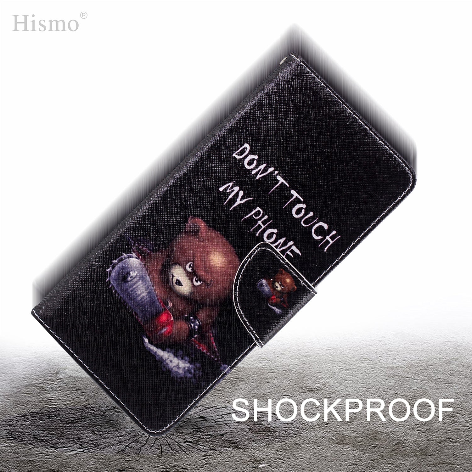 Samsung Galaxy A50 Wallet Leather Case Flip Magnetic Card Slot Cover-Bear