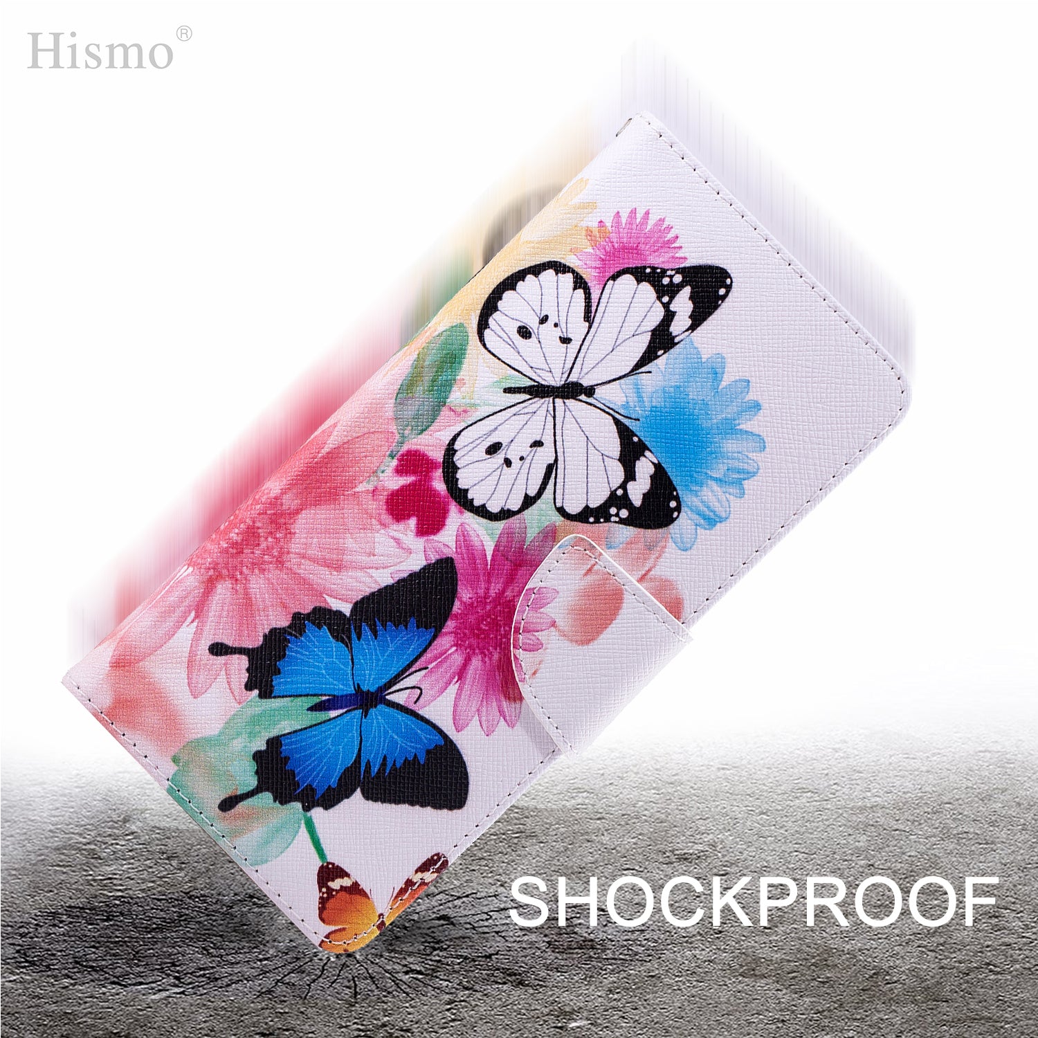 Samsung Galaxy A70 Wallet Leather Case Flip Magnetic Card Slot Cover-Beautiful Butterfiy