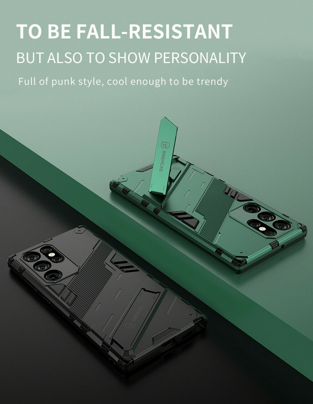 For Galaxy S22 Plus Ultra 5G Stand Case Protector Shockproof Heavy Duty Cover