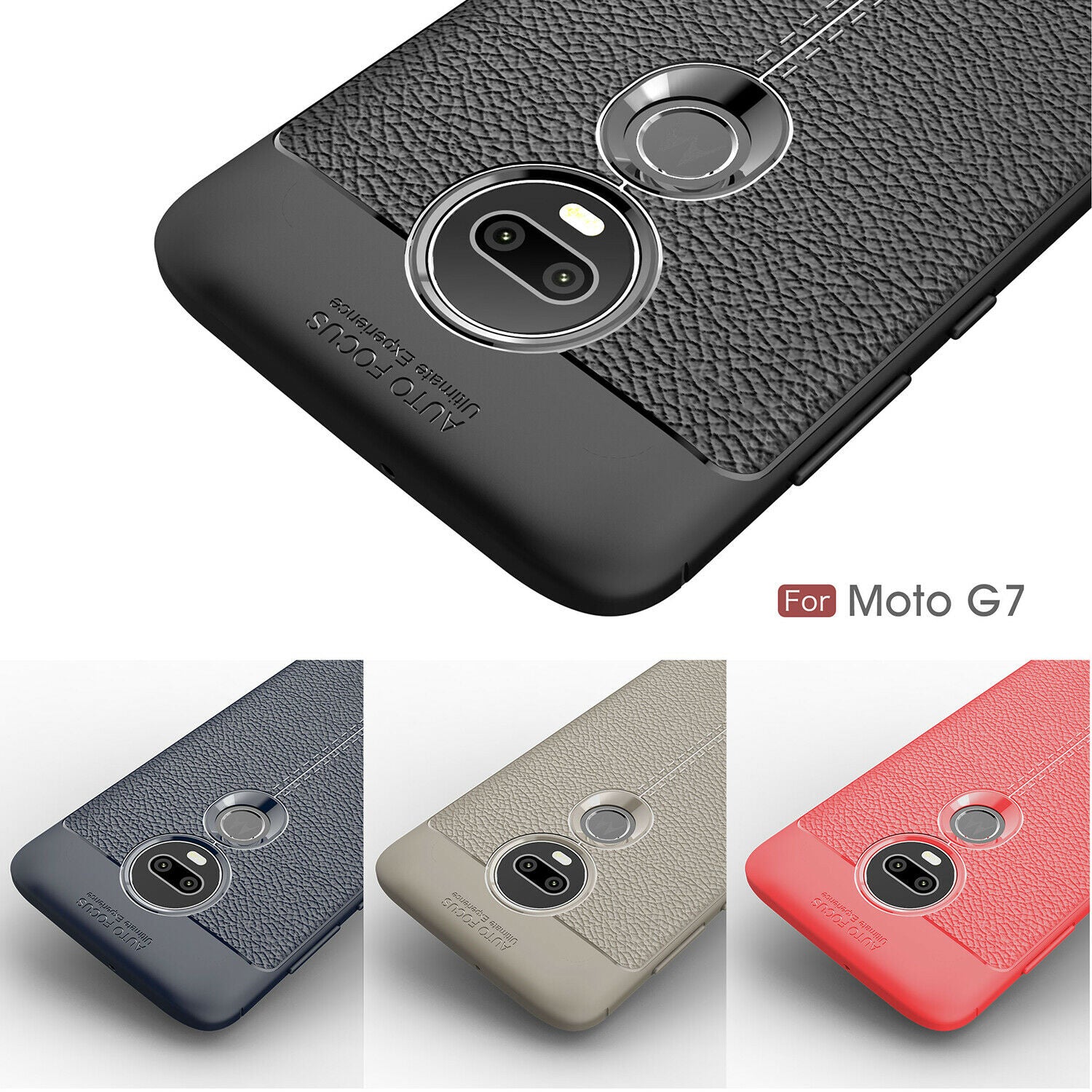 Motorola Moto G5s Plus  Carbon Fiber Case Cover