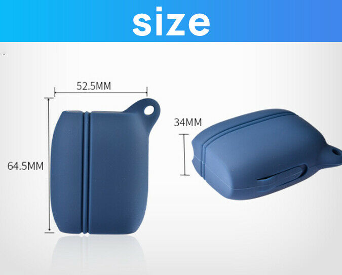 For Jabra Elite 65t Active Silicone Soft Protective Case Cover ShockProof