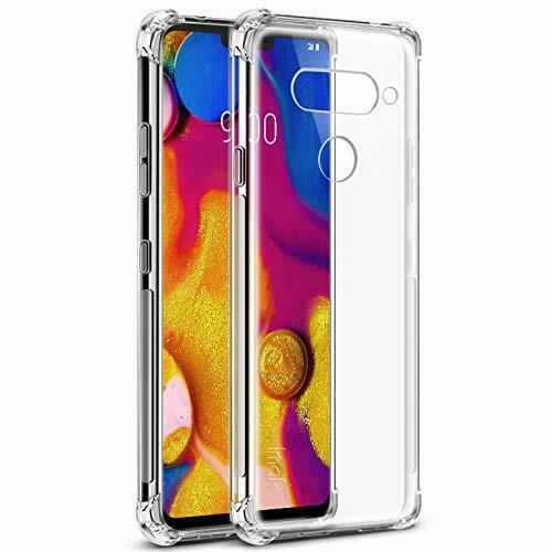 For LG V50 Clear Case Heavy Duty Bumper Shockproof Cover