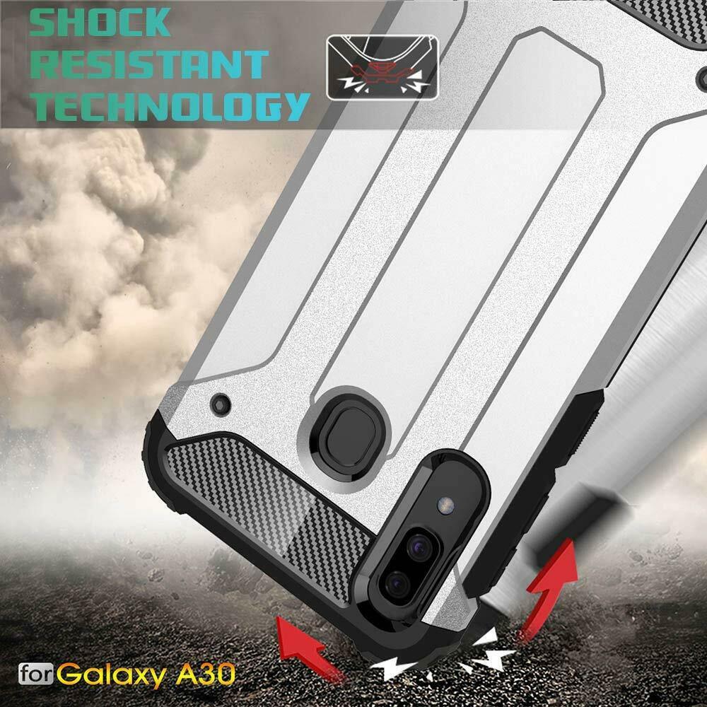 Samsung Galaxy A30 Case, Premium Flexible Soft Anti Slip TPU Case Cover-Gunmetal