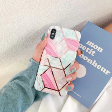 iPhone XS Case Shockproof Tough Marble Soft Cover for Apple