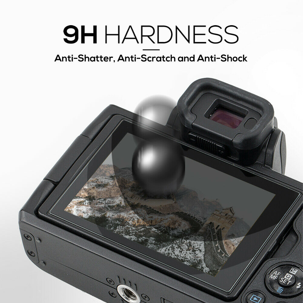 For Canon EOS R6 DSLR Tempered Glass LCD Camera Screen Protector Film 9H