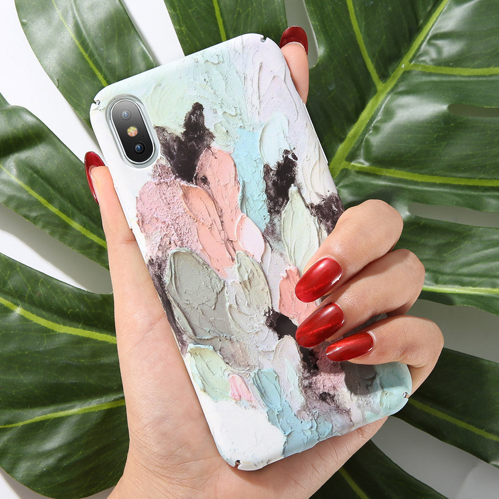 iPhone XS MAX Case Pattern Shockproof Thin Soft Silicone Tough Cover