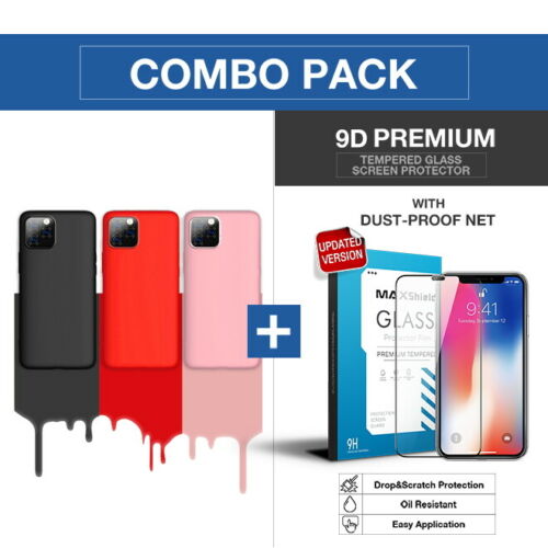 iPhone 11 Case MAXSHIELD Thin Soft Silicone Shockproof Cover for apple