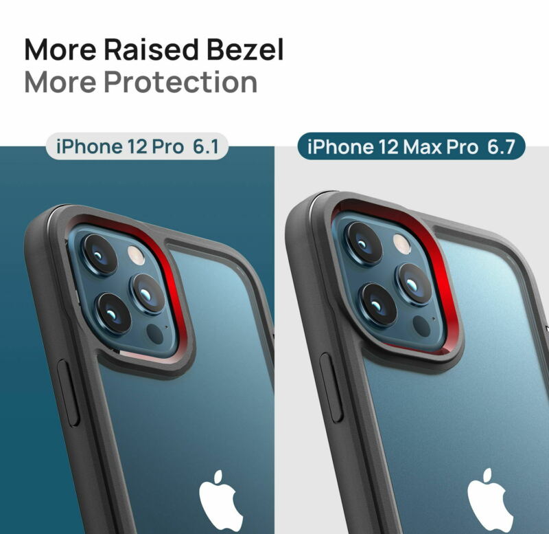 Fr iPhone 13 Pro Max Mini Shockproof Heavy Duty Full-body Slim Case Cover