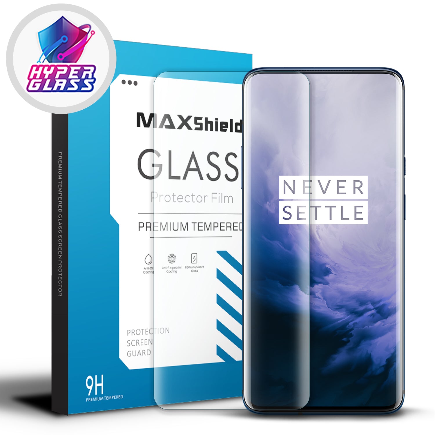 Oneplus 7 Pro Case Friendly Tempered Glass Screen Protector