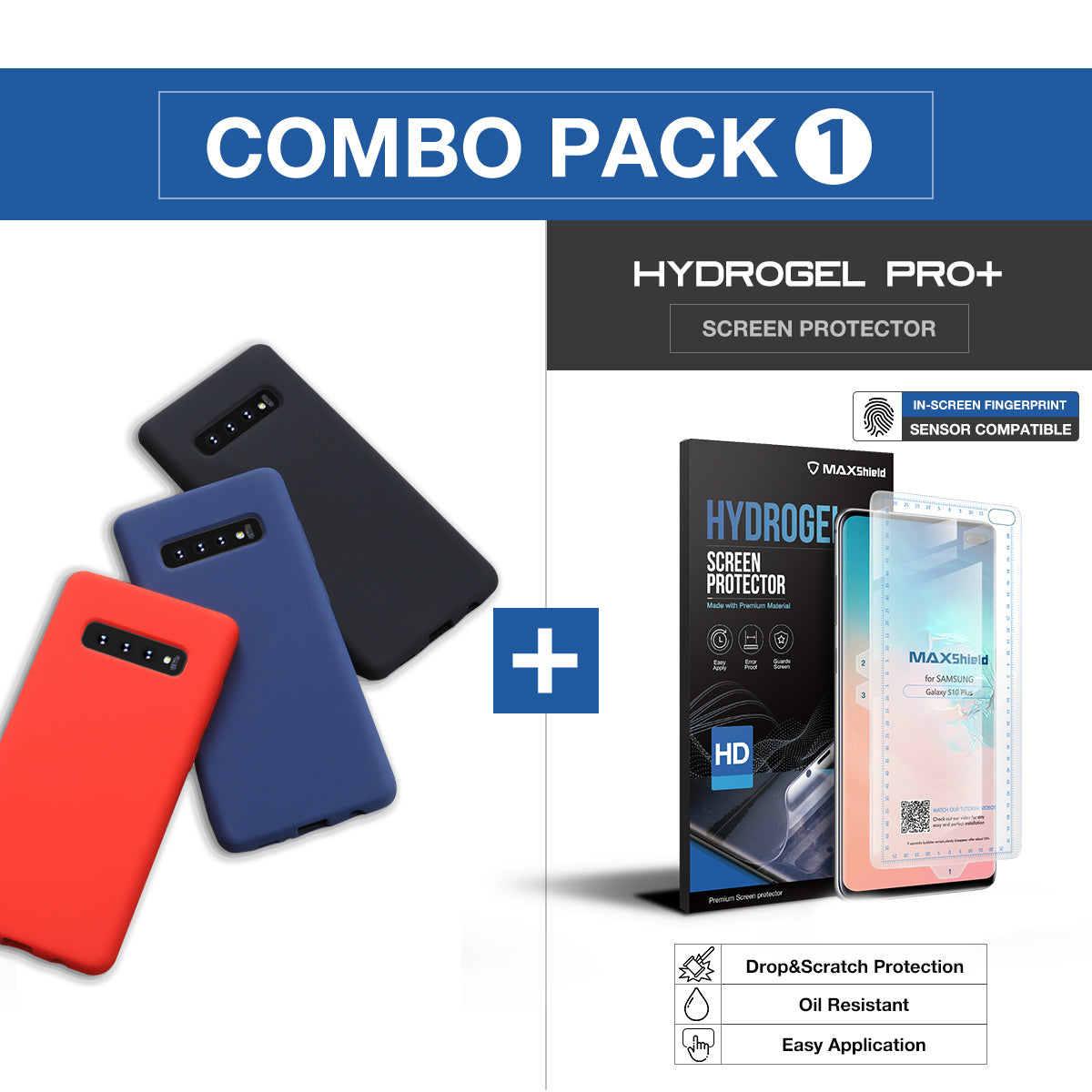 Samsung Galaxy S10 Plus Thin Soft Silicone Case Cover