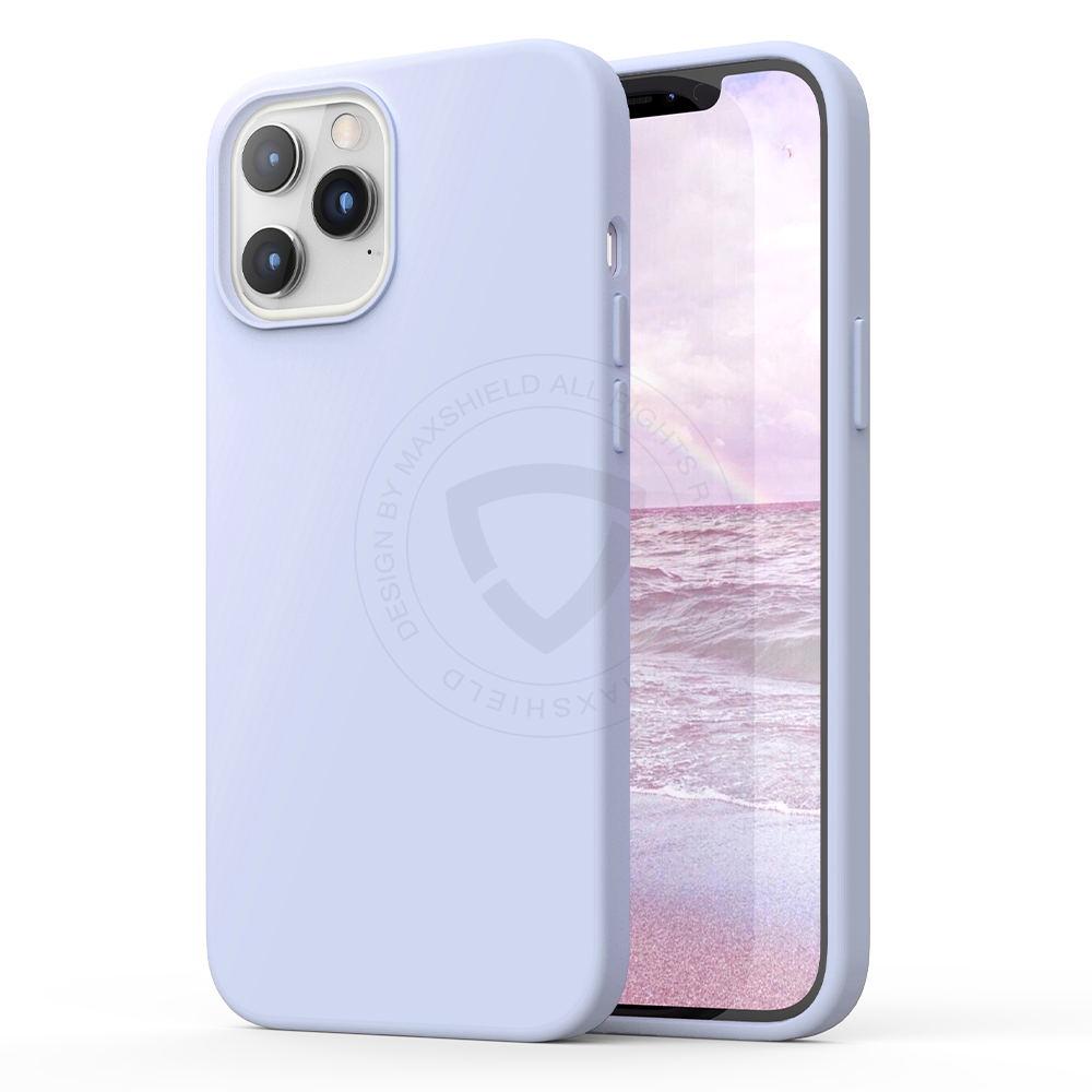 For iPhone 12 Mini 5.4" Case MAXSHIELD Soft Liquid Silicone Shockproof Cover