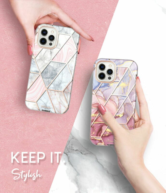 TiTiShark Full-Body Bumper Case + Screen Protector for iPhone 12 Mini