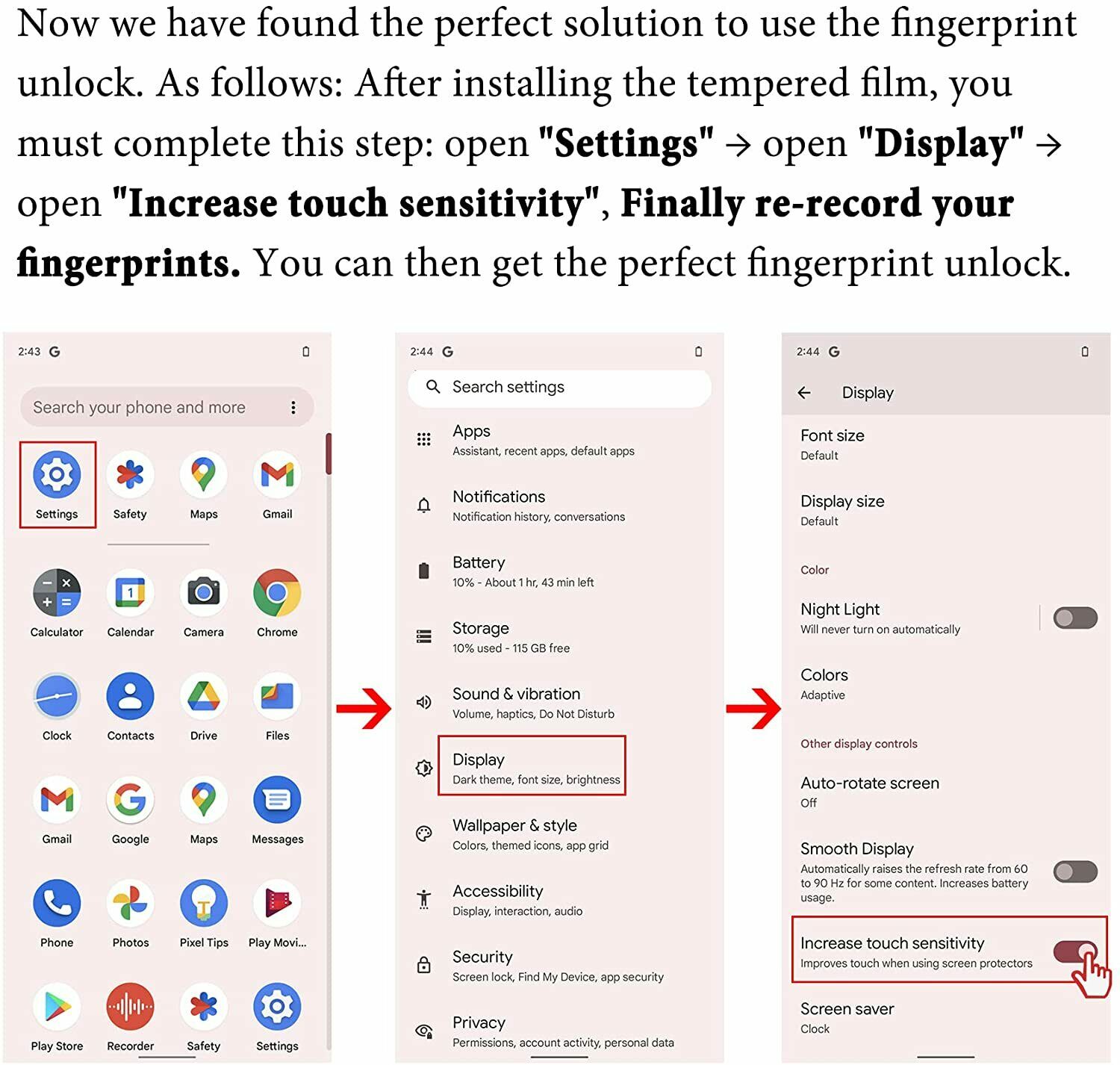 2 Pack Fr Google Pixel 6 Tempered Glass Screen Protector + Camera Lens Protector