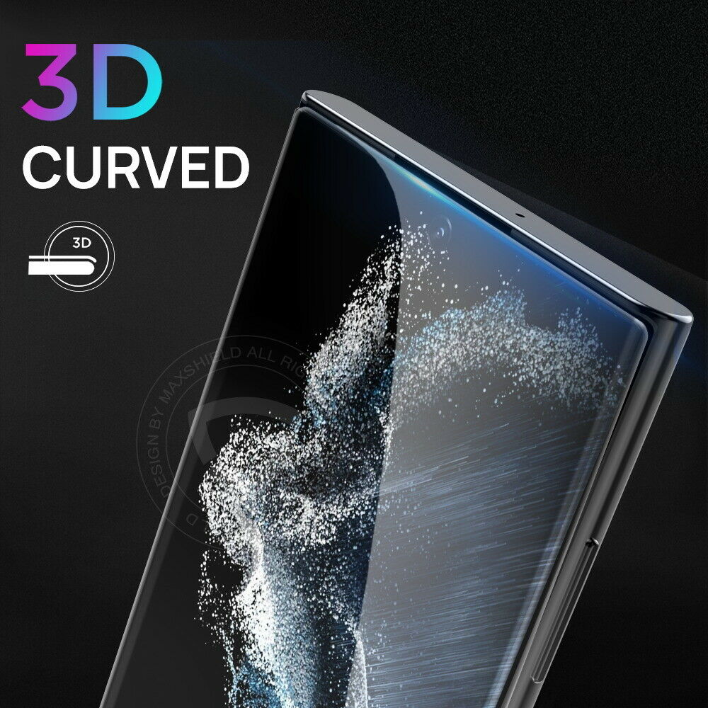 For Samsung Galaxy S22 Ultra Full Cover UV Tempered Glass Screen Protector