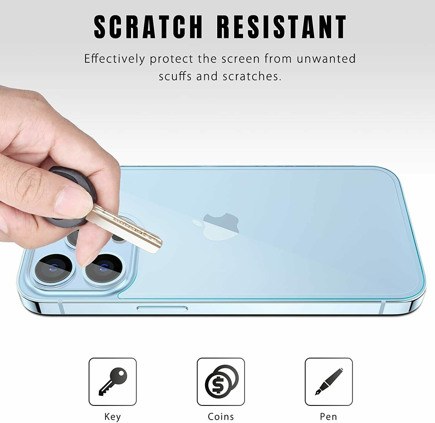 2X For iPhone 13 Pro Max Mini Tempered Glass Back Screen Protector Lens Camera