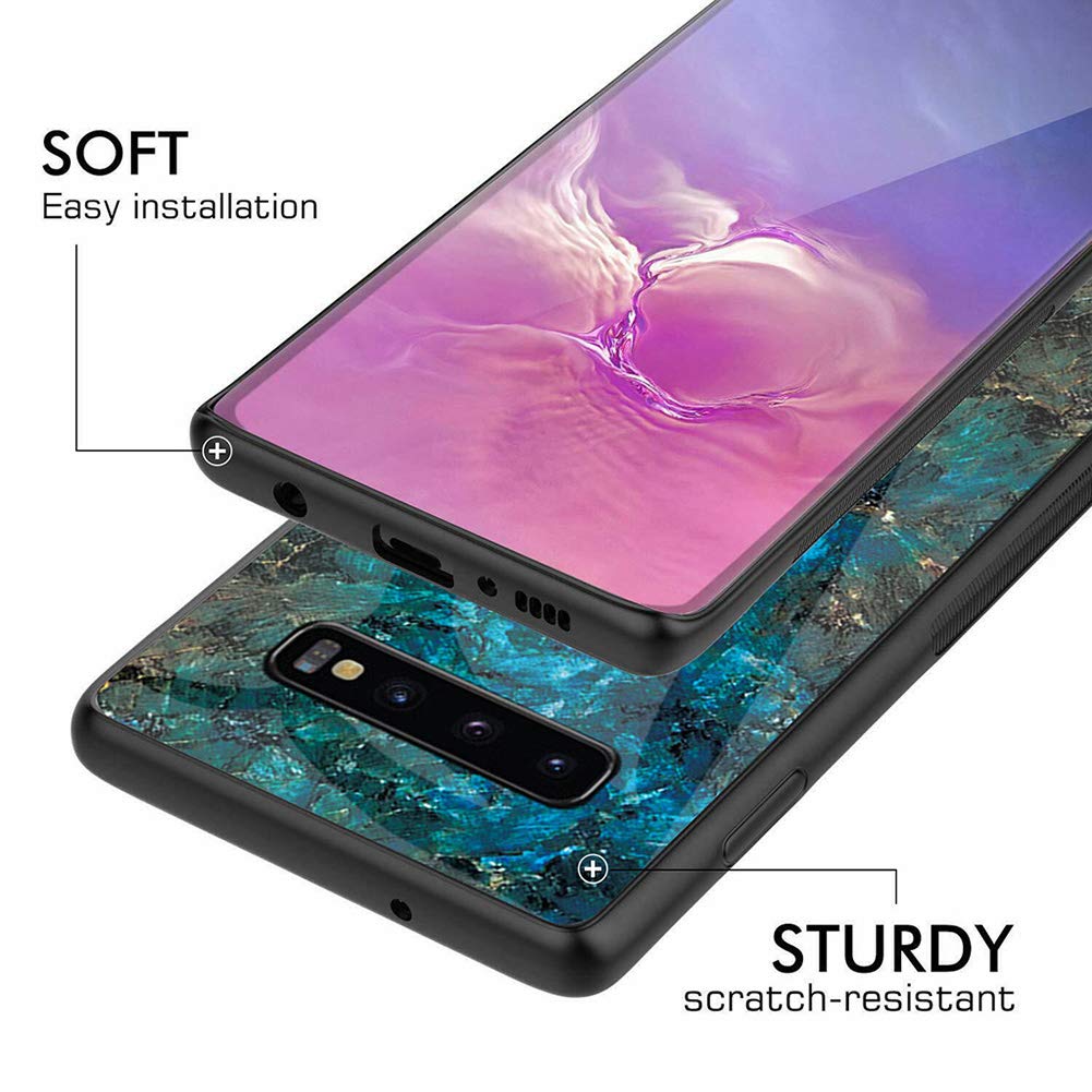Samsung Galaxy S9 Case Glass Heavy Duty Shockproof Slim Cover