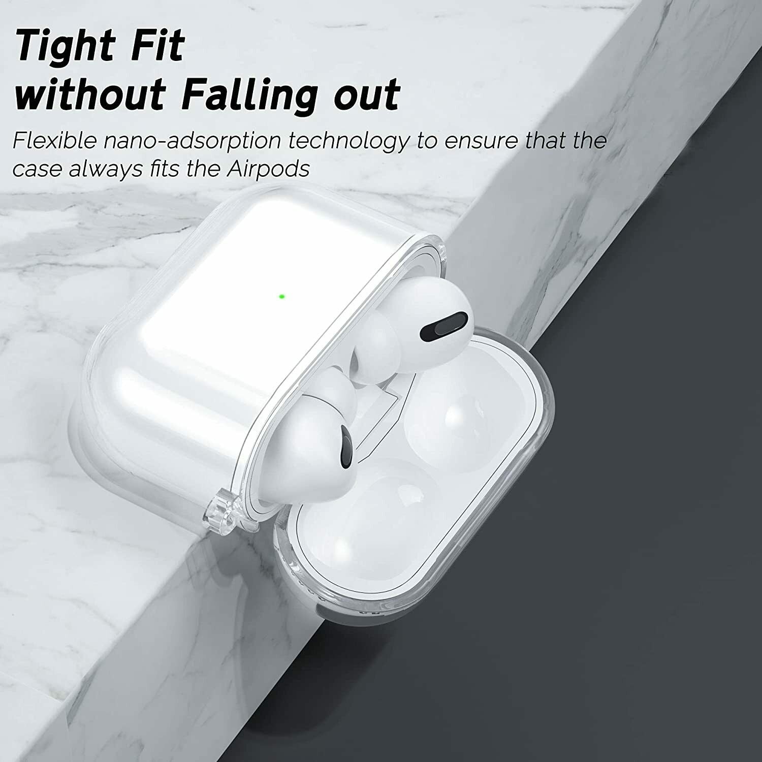 Clear Case For Airpods 3rd 2021 Cover Soft Waterproof Holder Strap Rope String