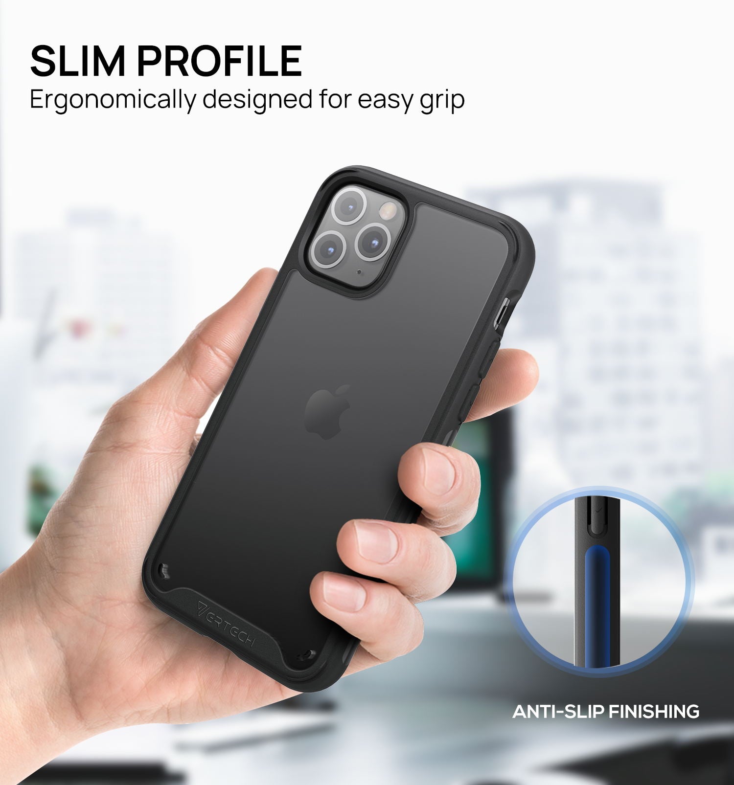 iPhone 11 Pro Max Case VERTECH Ultra Hybrid Shockproof Slim Hard Cover for Apple