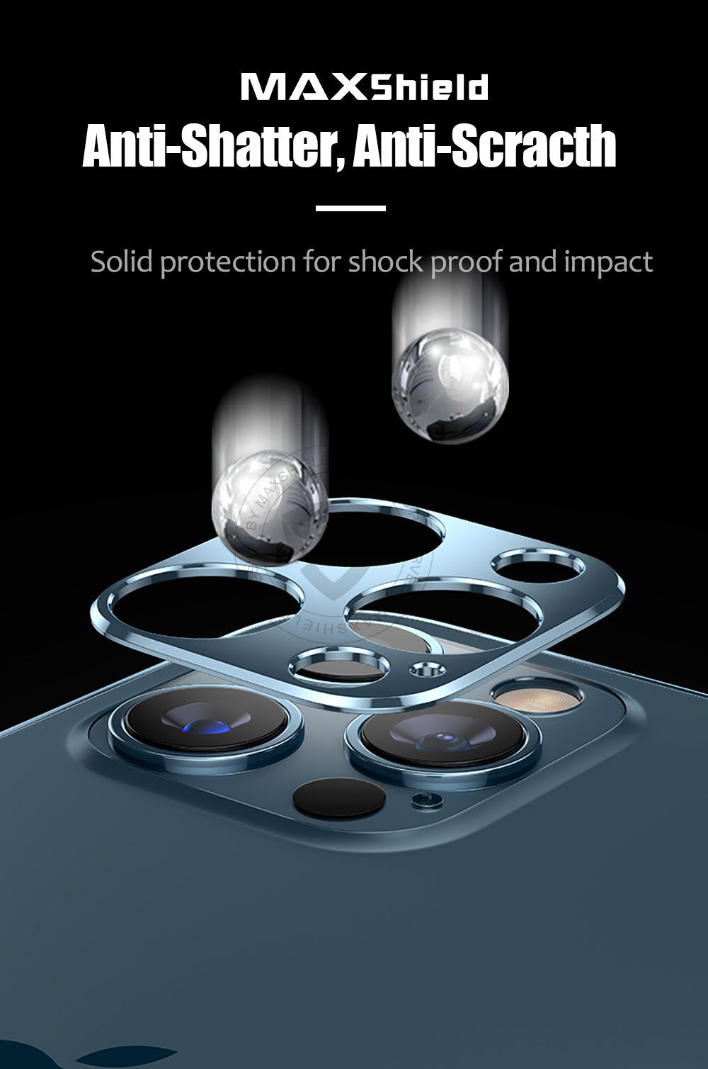 For Apple iPhone 12 Mini Camera Lens Aluminium Metal Glass Screen Protector