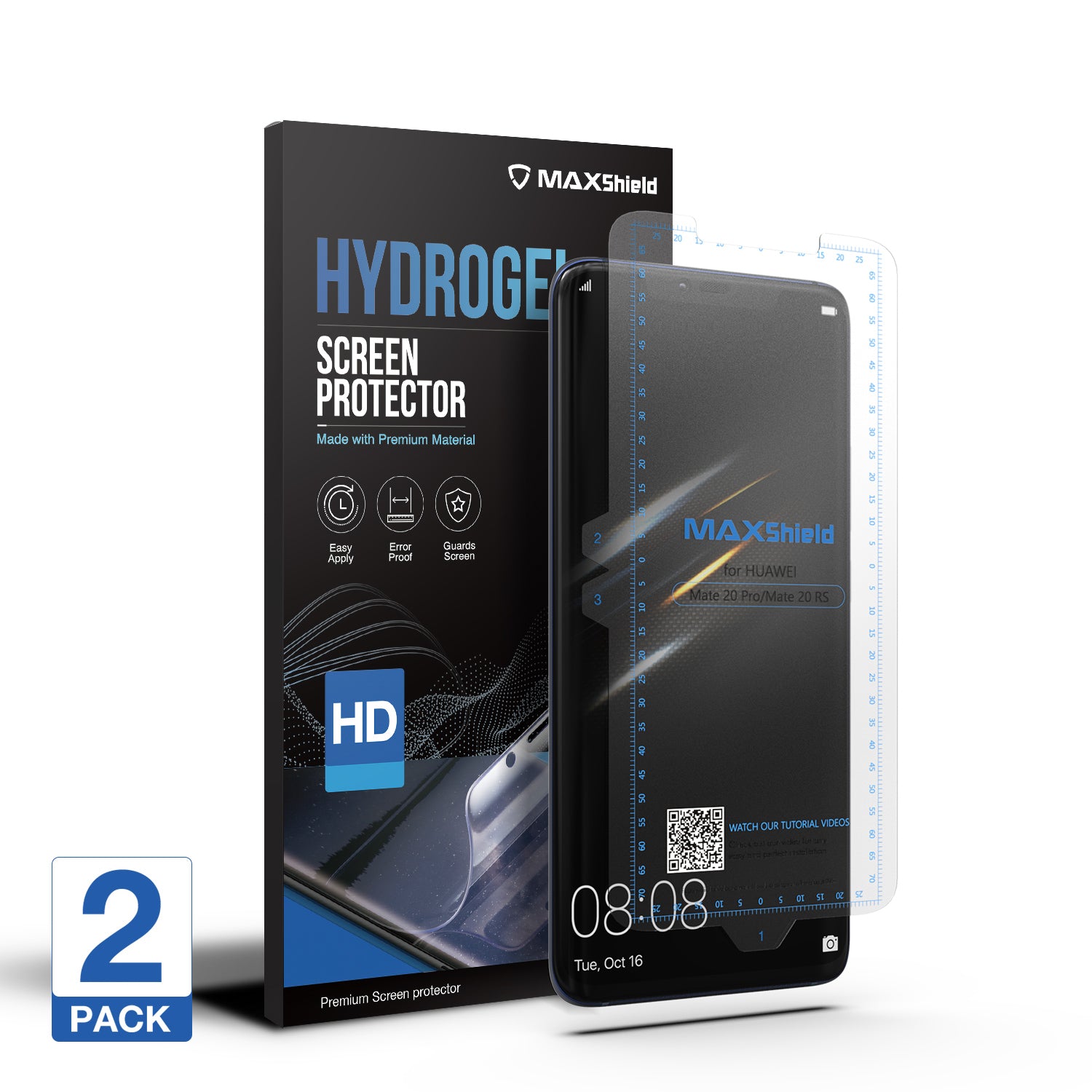 Huawei P30 Pro HYDROGEL AQUA FLEXIBLE Crystal Film Screen Protector