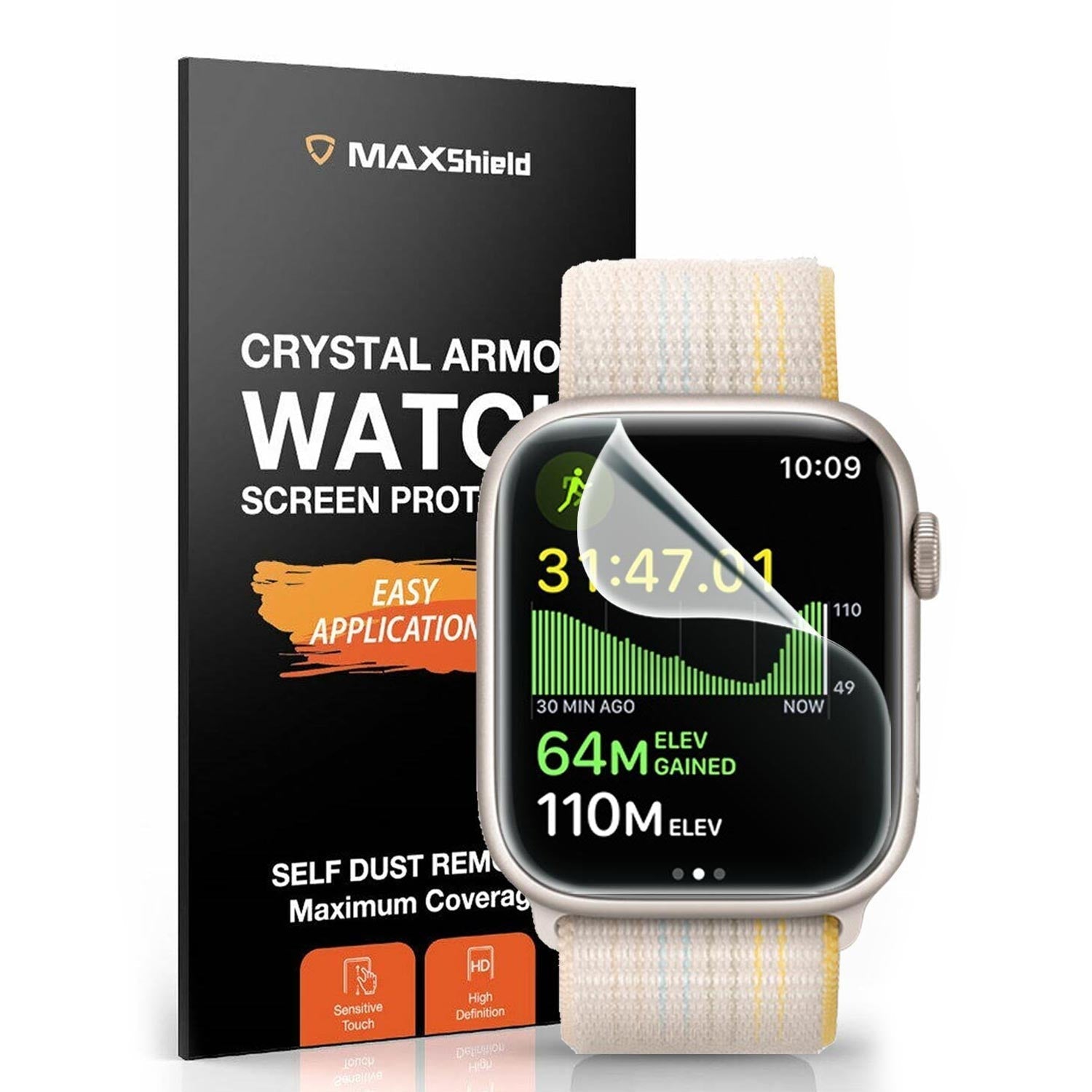 [4 Packs]Hydrogel Screen Protector for Apple Watch Ultra 49mm