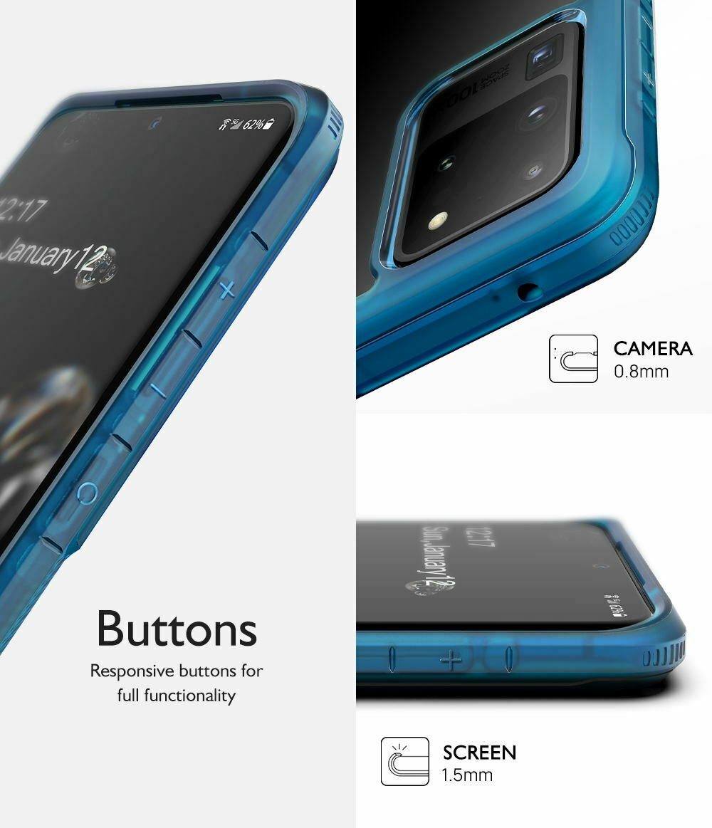 Galaxy S20 Plus Ultra Case VERTECH Heavy Duty Shockproof Slim Clear Cover