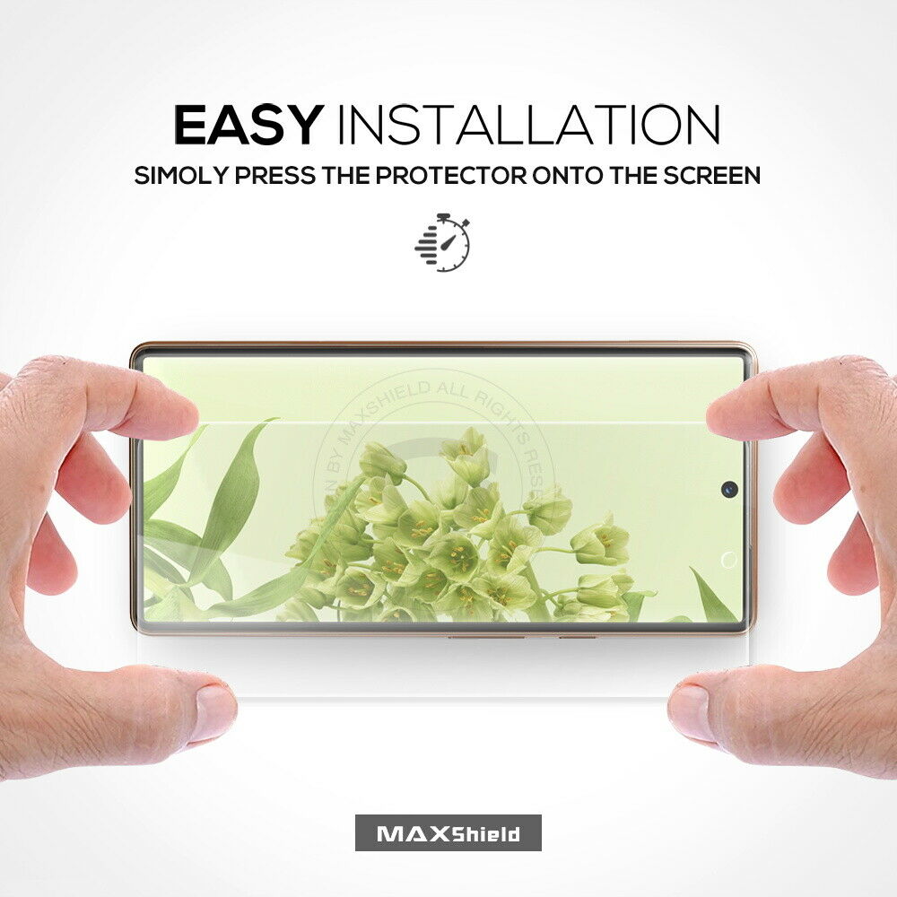 1/2 Pack MAXSHIELD For Google Pixel 6 Full Cover Tempered Glass Screen Protector