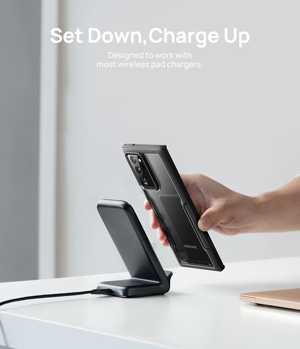 For Samsung Galaxy Note 20 Ultra Case Heavy Duty Shockproof Slim Clear Cover