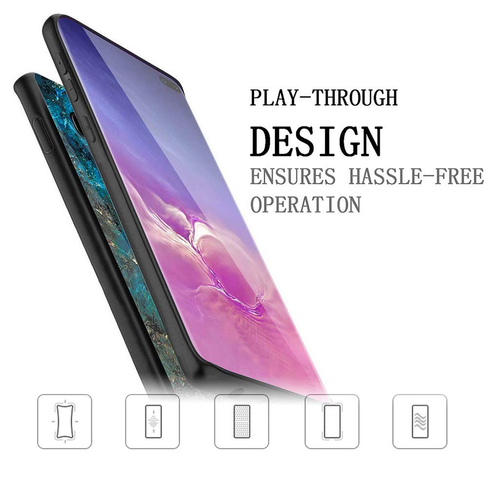 Samsung Galaxy S8 Case Glass Heavy Duty Shockproof Slim Cover